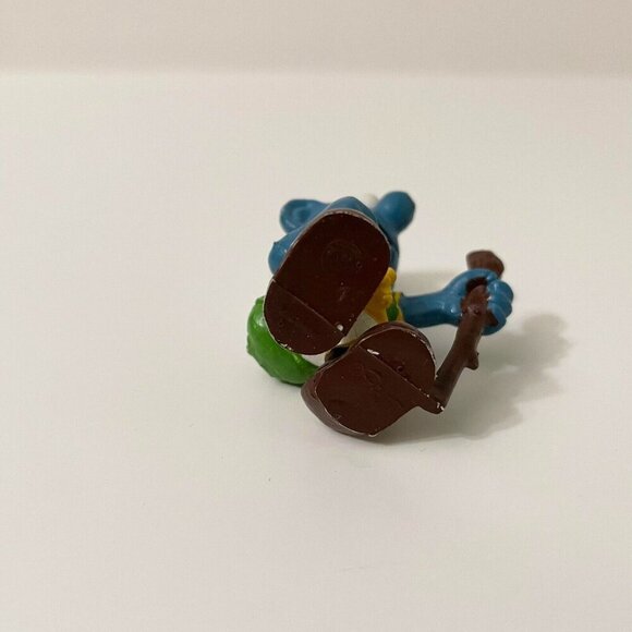 Smurfs Hiker Smurf Walking Stick Hiking Figure Schleich Peyo Damaged - Picture 7 of 16